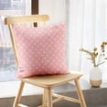 thumbnail image 5 of LALILO Throw Pillow Covers Floral Pink And White Ornament Japanese Cushion Cover 18" x 18", 2 Pack, 5 of 6