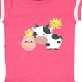 thumbnail image 4 of Inktastic Fun Farm Animals- Cow, Pig, Chick Boys or Girls Baby Bodysuit, 4 of 5
