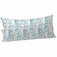 thumbnail image 2 of Teal Blue Grey Botanical Body Pillow Covers 20"x54", Spring Floral Summer Farmhouse Soft Brushed Microfiber Breathable Throw Pillow Covers, Pillowcase with Zipper for Couch Sofa Bedroom Living Room, 2 of 9