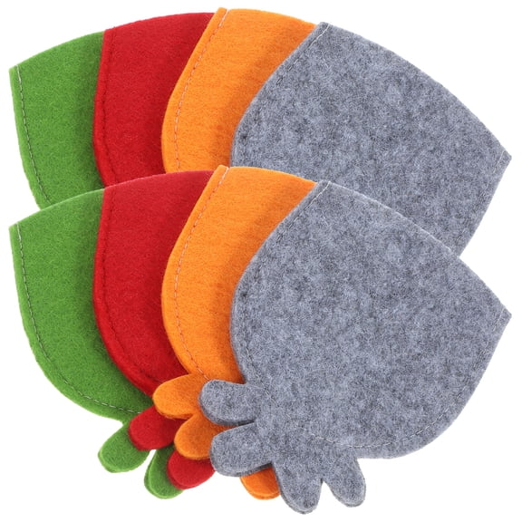 8Pcs Easter Egg Covers Pineapple Shaped Egg Bags Egg Pouches Easter Egg Warm Covers