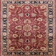 thumbnail image 1 of Ahgly Company Machine Washable Indoor Square Industrial Modern Saffron Red Area Rugs, 8' Square, 1 of 7