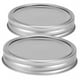 thumbnail image 4 of Con Tapa De Sellado De Tarro De Capa De Sellado, Tapa De Tarro De 10 Piezas, Para Almacenamiento De Miel De Especias De Cocina Casera Octpeak 20 piezas anillo circular de plata de 86 mm + placa de cubierta, 4 of 8