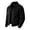 Black, variant on Men's Casual Corduroy Lapel Jacket - Slim Fit Retro Short Coat, Soft Velvet Texture, Versatile Jackets for Men Office & Date,Black M