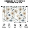 thumbnail image 2 of Blackout Kids Curtains,Pioneer Flower Childrens Insulated Curtains Set Of 2,Bedroom Essentials,Toddler Room Decor 42x54in(106x137cm), 2 of 4