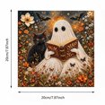 thumbnail image 2 of Halloween Diamond Art Kits for Adults, Spooky and Cute Halloween Theme 5D Diamond Art Painting for Beginners, Full Drill Round Gem Painting, for Home Wall Decor 7.8 x 7.8 inch, 2 of 9