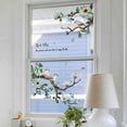 thumbnail image 4 of KunMing Birds on Cherry Blossom Branches Window Clings, Removable Green Leaf Stickers, Watercolor Bird Plant Decor for Glass Windows, 27x60cm, 4 of 7
