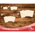 thumbnail image 3 of Unfinished Wood Accordian Shape | DIY Craft Cutout | up to 46" DIY 36" / 1/2", 3 of 3