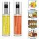 thumbnail image 2 of Conjunto de 2 rociadores de aceite, rociadores de aceite, botellas de spray de aceite con cepillo de limpieza de tubos y embudo para cocinar, barbacoas, asar, pasta, ensaladas, hornear, 100 Feliz Sencillez, 2 of 5