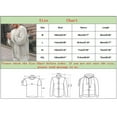 thumbnail image 3 of Vedolay Mens Sweaters 2023 Solid Pullover Long Sleeve Plush Tops Sweater Brown,M, 3 of 5