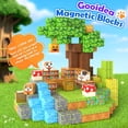 thumbnail image 2 of Juego de juguetes Magworld para construir casas de bambú Magworld para niños, 2 of 7