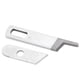 thumbnail image 2 of Yunxwd Cuchillo de sobrebloqueo multifunción, hoja superior de sobrebloqueo para el hogar + cuchillo de hoja inferior para Singer Overlocker, Babylock, 2 of 5