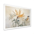 thumbnail image 2 of Designart "Simplistic Birds of Paradise" Birds Of Paradise Picture Framed Wall Art Prints, 2 of 5