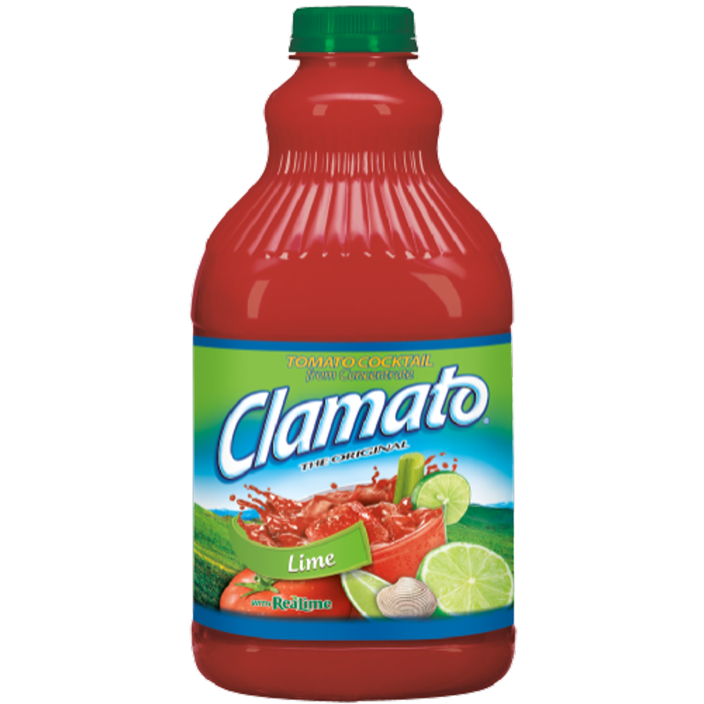 Clamato Limon Tomato Cocktail, 64 fl oz bottle