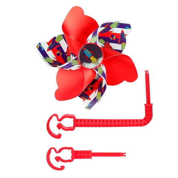 BIBABLYKE Bicycles Handlebars Pinwheel Childrens Windmill Tricycles Windmill Bicycles Spinnings Pinwheel Kids Cycling Part