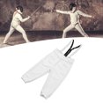 thumbnail image 1 of Pantalones de Esgrima 350n, Pantalones de Abrenamiento de Esgrima certados cfa con costuras finas elás, 1 of 7
