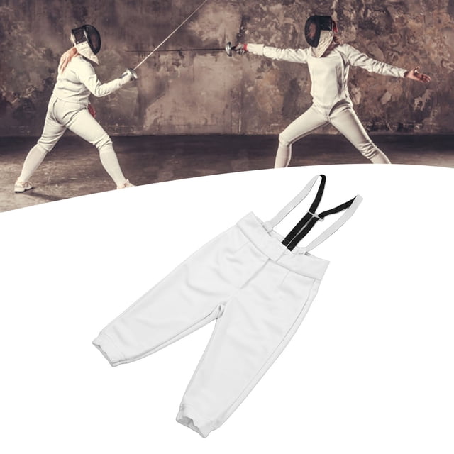 Pantalones de Esgrima 350n, Pantalones de Abrenamiento de Esgrima certados cfa con costuras finas elás
