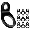 thumbnail image 2 of 10PCS Multi-Purpose Tie Down Anchor, Tie Down Strap Rings, Car Accessories Stainless Steel Strapping Hooks for Mounting in The Garage, Work Shop, Truck, Black, 2 of 7