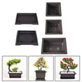thumbnail image 2 of Lefu Imitation Purple Sand FlowerPot Square Rectangular Plastic Succulent PlantingPot, 2 of 5