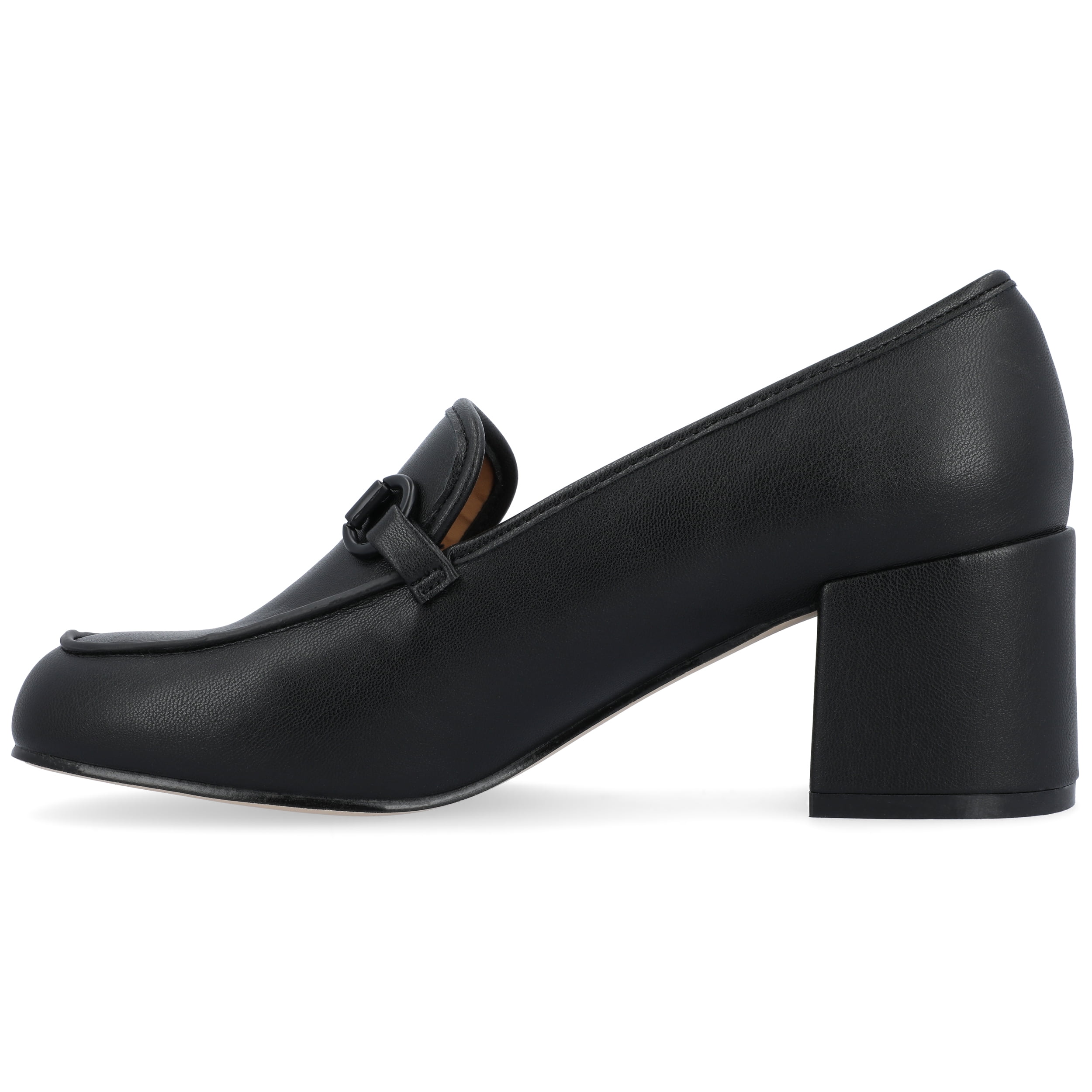 Journee Womens Nysaa Low Heel Square Toe Pumps