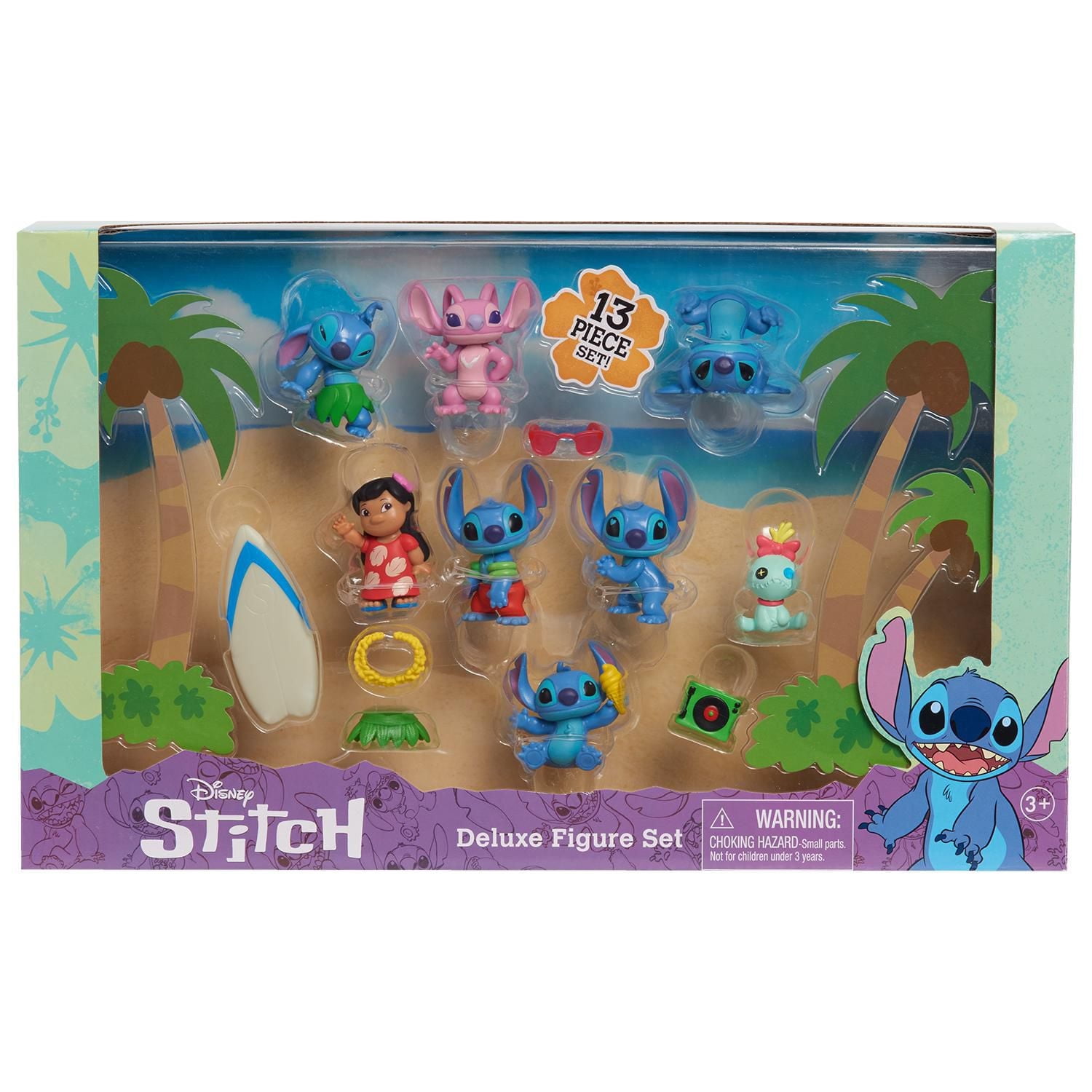 Disney's Lilo & Stitch Deluxe Figure Set, 13-Piece Set