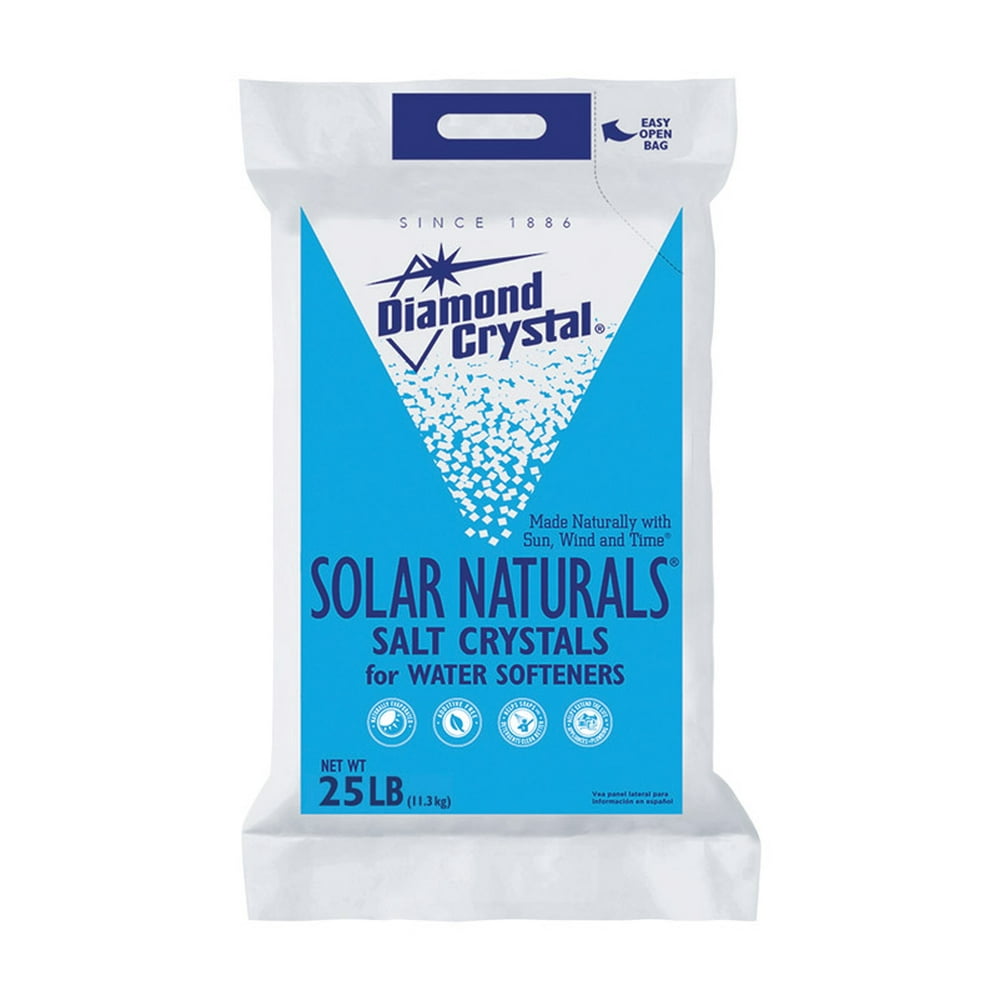 Diamond Crystal Water Softener Salt Crystal 25 lb.