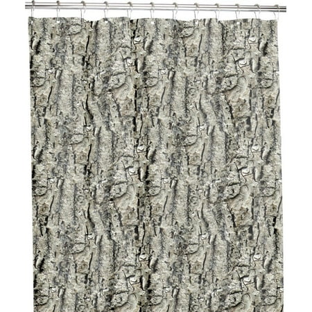 Bark Wood Gray Camo Shower Curtain Walmart Com