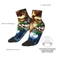 thumbnail image 4 of Lsque Mario Printed Crew Socks, Moisture-Wicking Socks, Athletic Socks for Men Breathable Cushion Socks Casual Sport Socks for Running Traveling, 4 of 6
