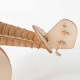 thumbnail image 4 of Jiibva DIY Airplane 3D Wooden Puzzle Assembly Decorative Model, Christmas Birthday Gift, 1 Set, 4 of 7