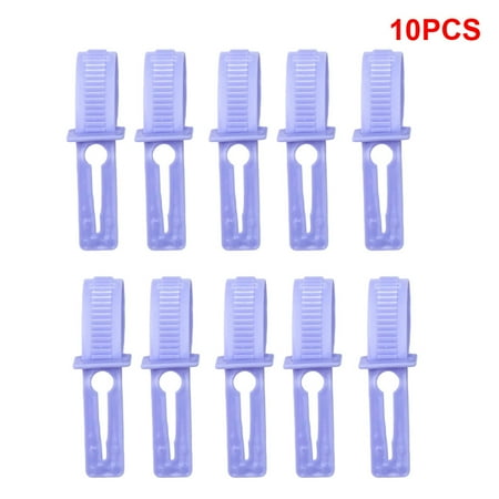 

Windproof Scratch Hanger Hook Portable Clothes Non-slip Fixed Buckle 10 Pack