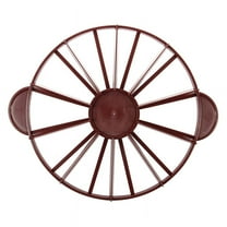 Cake Divider Pie Cake 10 / 12 Piece Equal Portion Marker Divider Dark Red