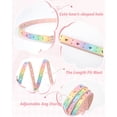 thumbnail image 5 of AWAYTR 4PCS Kids PU Leather Belts for Girls, Heart Shape Metal Buckle, Adjustable Hole Design, Cute Skinny Belt for Uniform Dress Jeans Casual Wear, 5 of 7