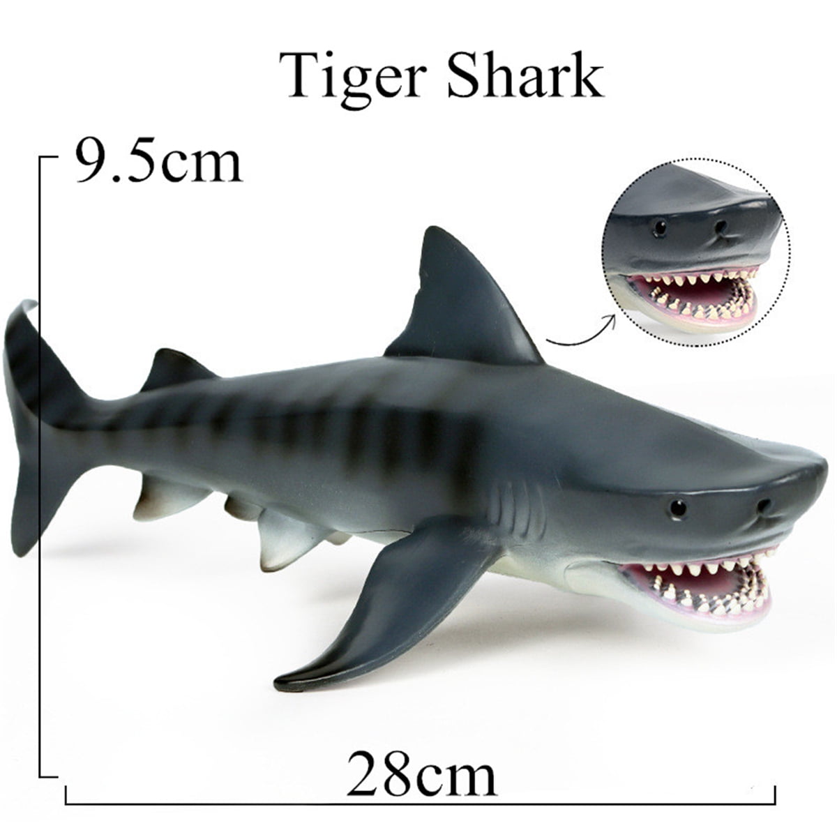 realistic shark toy