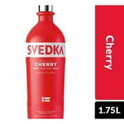 SVEDKA Cherry Flavored Vodka, 1.75 L Bottle, 70 Proof
