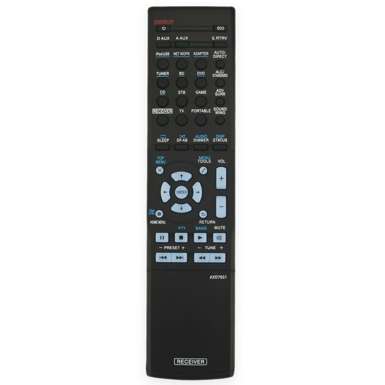 New AXD7631 Replace Remote for Pioneer AV Receiver VSX-S300 VSX-S500  VSX-S300-K