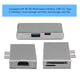 thumbnail image 4 of Estación de acoplamiento ANGGREK USB C Aleación de aluminio 5 en 1 para monitor, 4 of 8