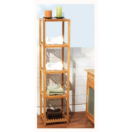 Bamboo 5-Tier Vertical Shelf 23035NAT