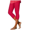 thumbnail image 1 of Kcodviy Leggings de Course pour Femmes, Taille Haute, Décontractés, avec Poches, Été, Plage, Extensible, 1 of 5