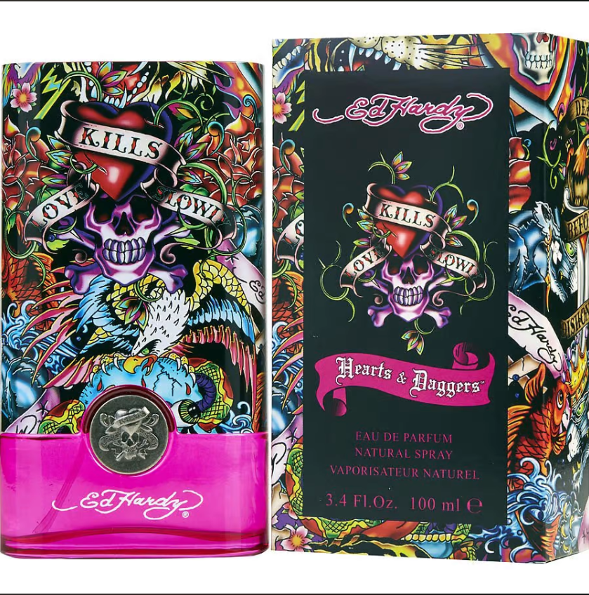 Ed Hardy Hearts & Daggers Eau de Parfum for Women 3.4 oz *EN - Walmart.com