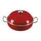 thumbnail image 2 of Batería de Cocina Vita 8 Piezas Hecha de Vitroacero Rojo Unitalla, 2 of 4