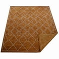 thumbnail image 5 of RUGSOTIC CARPETS HAND KNOTTED SILK AREA RUGS - 3'x5', Rectangle, Gold Beige, Geometric Modern Design, High Pile Thick Handmade Anti Skid Area Rugs for Living Room, Bed Room (NS1218), 5 of 5