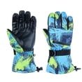 thumbnail image 3 of Advancent 1 par de guantes portátiles a prueba de viento, impermeables, para bicicleta, pantalla táctil térmica, accesorio para montar, para Escalada L azul, 3 of 6