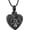 Black, variant on Angel Wing Heart Urn Necklace Ashes Jewelry Paw Print Urn Necklace for Ashes for Women / Men Keepsake Pendant Memorial Locket Ash Holder for Dog/Cat