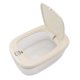 thumbnail image 2 of Contenedor de almacenamiento de arroz, cubo de grano transparente sellado de PE, dispensador de comida para perros con tapa para cocina, 5000 ml, 2 of 14