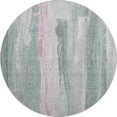 thumbnail image 2 of Addison Rugs Mayfield Premium Machine Washable Transitional Abstract Sage Round Rug, 8' x 8', 2 of 6