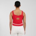 thumbnail image 5 of Women's-WEAR by Erin Andrews  Red St. Louis Cardinals Square Neck Tank Top, 5 of 5
