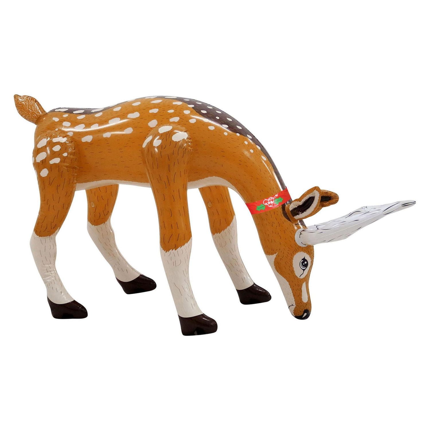 Occasions Christmas Blow-Up 4 Foot Inflatable Reindeer, Grazing Style