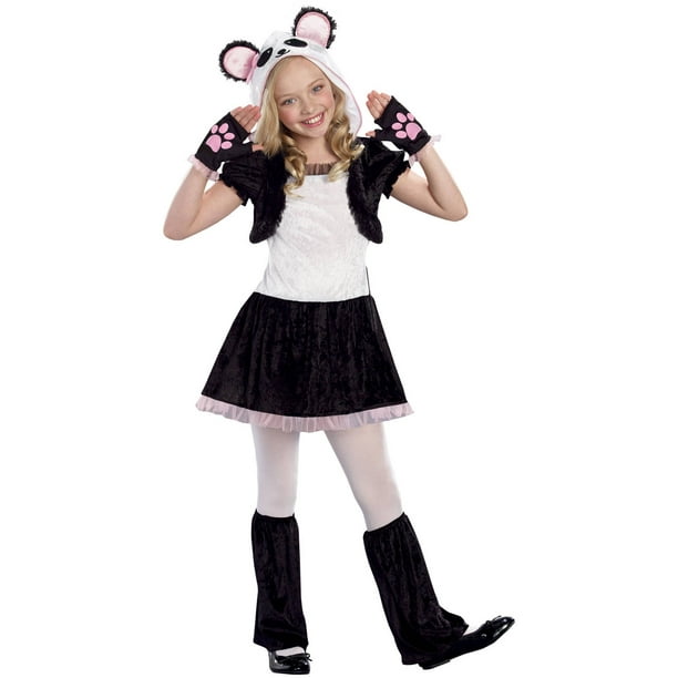 Pretty Lil' Panda Child Halloween Dress Up / Role Play Costume ...