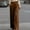Brown, variant on Women's High Waist Double-Breasted Straight Leg Dress Pants, Breathable Comfort Trousers for Office Commute & Formal Wear Green L