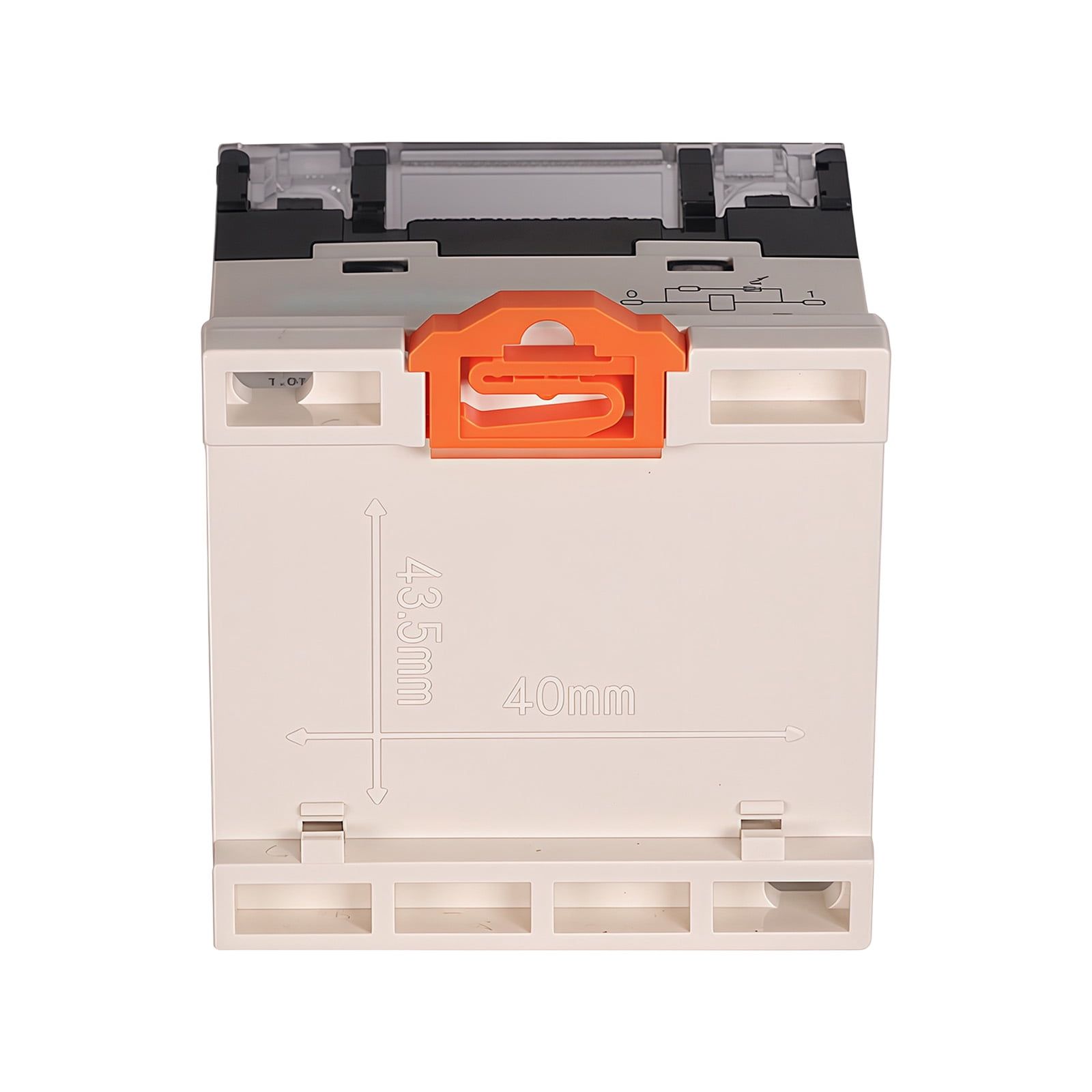 Compacts DIN Rails Mount Highly Power Relays Replacement Intermediate Relays For Space Saving Electrical Cabinet Installation