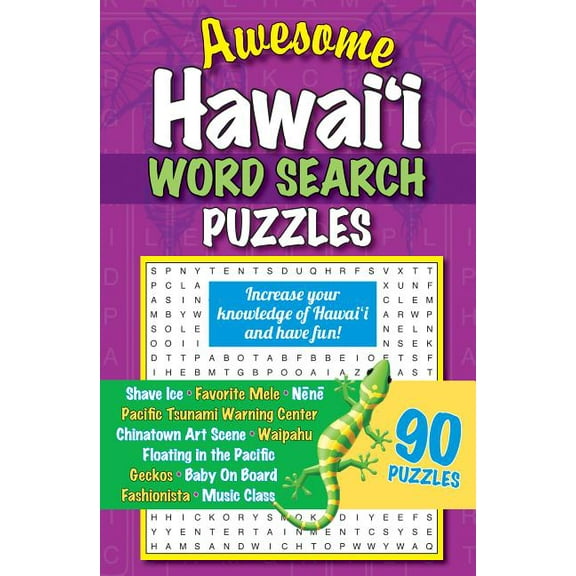 Awesome Hawaii Word Search Puzzles